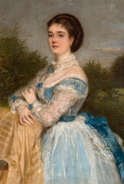 Retrato de una dama de Charles Wynne Nicholls